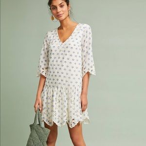 Anthropologie Dresses - Anthropologie Eyelet Tunic Dress Anthropologie Dresses - Anthropologie Eyelet Tunic Dress